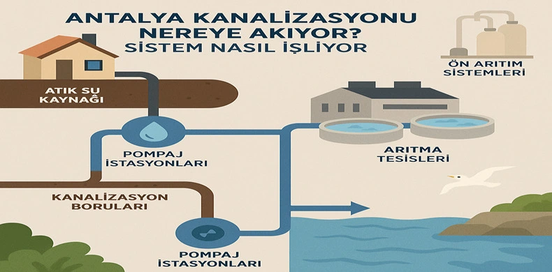 Antalya’daki Kanalizasyon Sistemi Nasıl Kurulmuştur?