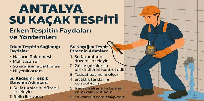 Su Kaçağı Tespiti Nedir ve Erken Tespiti Neden Önemlidir?